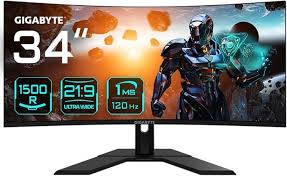 MONITEUR GIGABYTE GS34WQC ULTRA WIDE 120HZ VA CURVED 34 POUCE QHD 2K